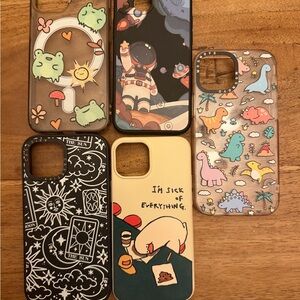 iPhone 13 Mini Cute Phone Case Set